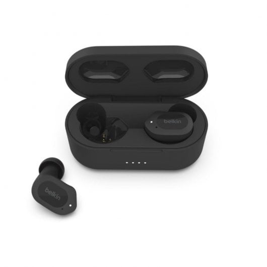 Belkin SOUNDFORM Play Kopfhörer Kabellos im Ohr Anrufe/Musik USB Typ-C Bluetooth Schwarz