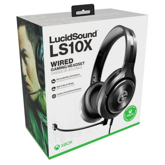 LucidSound LS10X Auriculares Gaming Negros para Xbox Series/One/PC