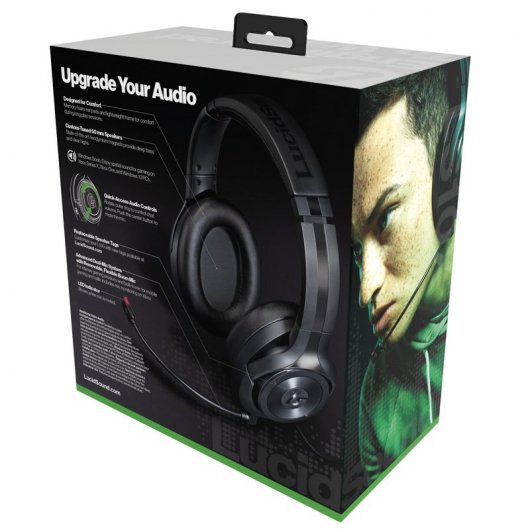 LucidSound LS10X Auriculares Gaming Negros para Xbox Series/One/PC
