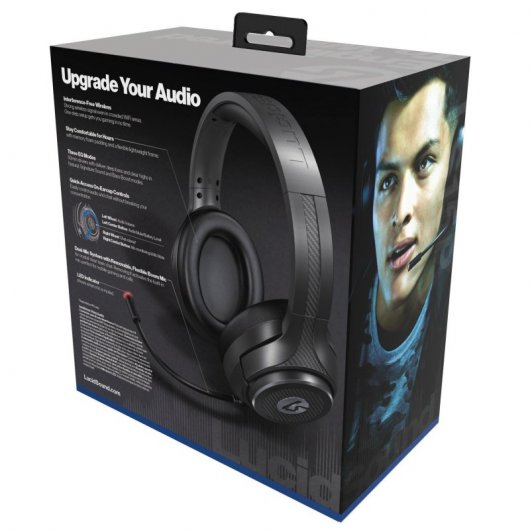 LucidSound LS15P Cuffie da gioco wireless nere per PS4/PS5/PC
