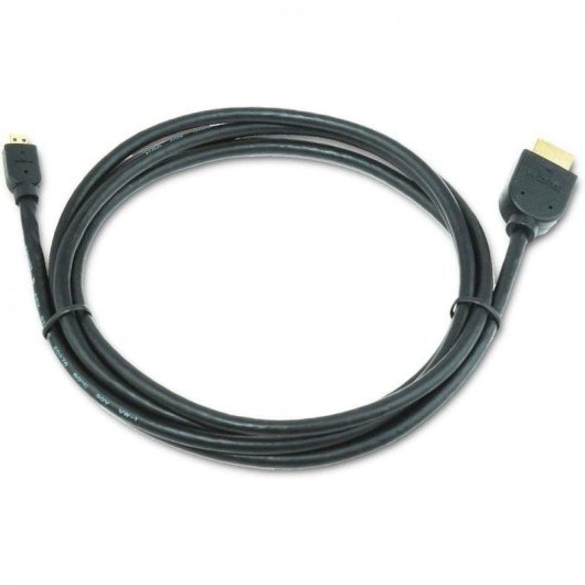 Cable HDMI 2.0 Gembird 1.8m Negro Conectores Chapados en Oro Macho a Micro HDMI