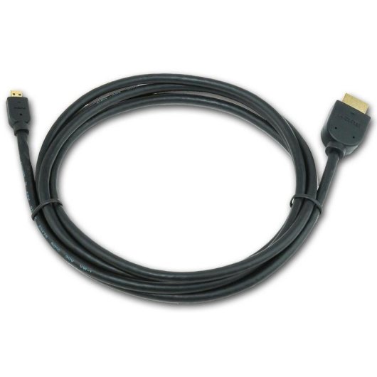 Cable HDMI 2.0 Gembird 1.8m Negro Conectores Chapados en Oro Macho a Micro HDMI