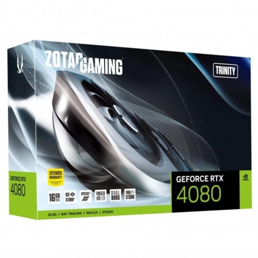 Tarjeta Gráfica Zotac GeForce RTX 4080 TRINITY 16GB GDDR6X