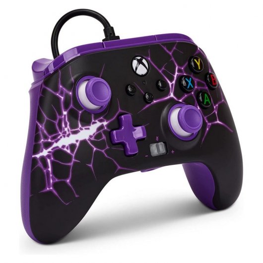 Power A Comando com Cabo Removível Purple Magma para Xbox Series/One/PC
