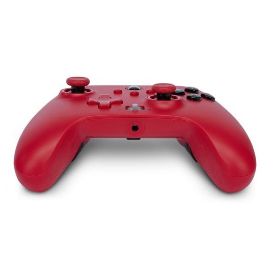 Alimenta un controller cablato rosso staccabile Artisan per Xbox Series/One/PC