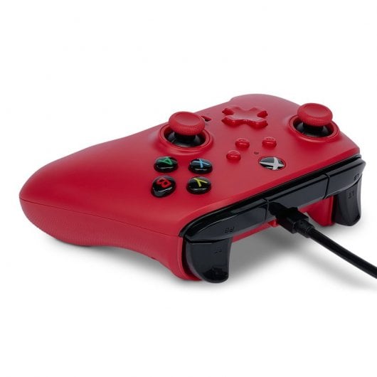 Power A Mando con Cable Extraíble Artisan Red para Xbox Series/One/PC