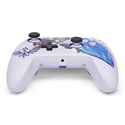Comando PowerA 1526548-01 Zelda Master Sword Attack Azul/Branco 3m USB Nintendo Switch