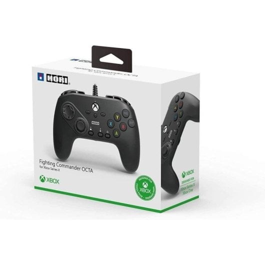 Gamepad Hori Fighting Commander OCTA für PC Xbox Series X S kabelgebunden schwarz
