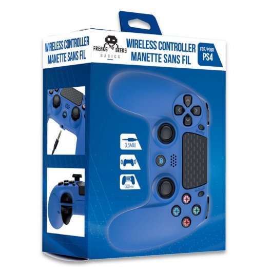 Controller wireless Trade Invaders blu per PS4