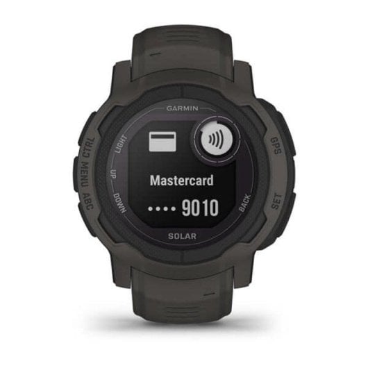 Garmin Instinct 2 Solar GPS Bluetooth 45mm MIP Graphite Unisex Wasserdicht 10ATM SpO2 Pulssensor