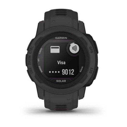 Garmin Instinct 2S Solar GPS Bluetooth 40mm MIP Graphite Taille Unique 10 ATM SpO2 Pulsomètre