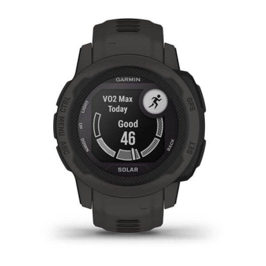 Garmin Instinct 2S Solar GPS Bluetooth 40mm MIP Graphite Taille Unique 10 ATM SpO2 Pulsomètre