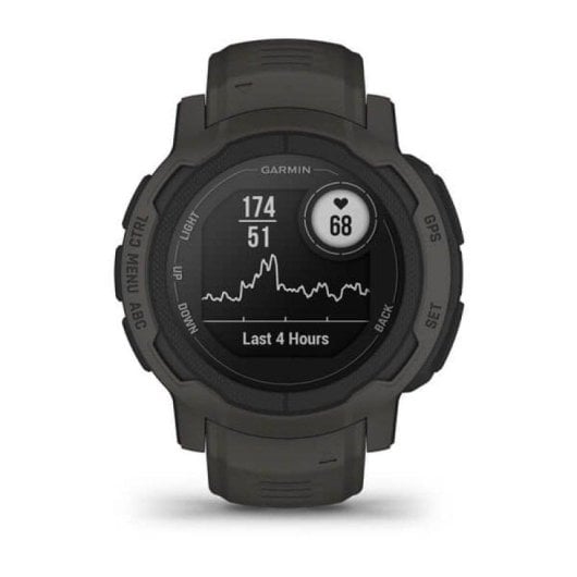 Garmin Instinct 2 Bluetooth GPS 45mm MIP Nero Resistente all’Acqua 10ATM SpO2 Cardiofrequenzimetro