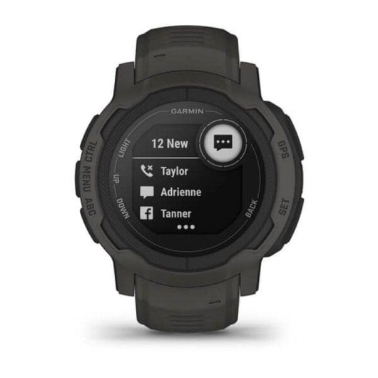 Garmin Instinct 2 Bluetooth GPS 45mm MIP Nero Resistente all’Acqua 10ATM SpO2 Cardiofrequenzimetro