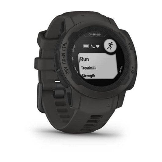 Garmin Instinct 2S GPS Bluetooth 40mm MIP Graphite Taille Unique Étanche 10ATM SpO2 Pulsomètre