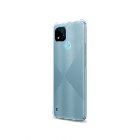 PcCom Essential Funda Antishock Transparente para Realme C21Y/C25Y