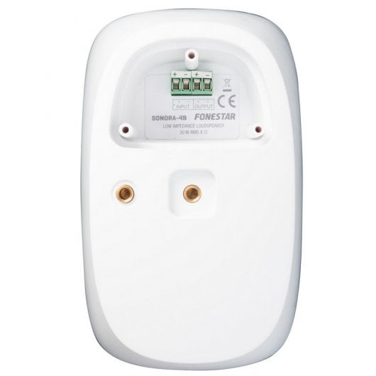 Fonestar SONORA-4B Haut-parleur de surface basse impédance 30W RMS Blanc