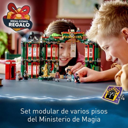 Kit de construcción LEGO® Harry Potter™ 76403 Ministerio de Magia (990 piezas)