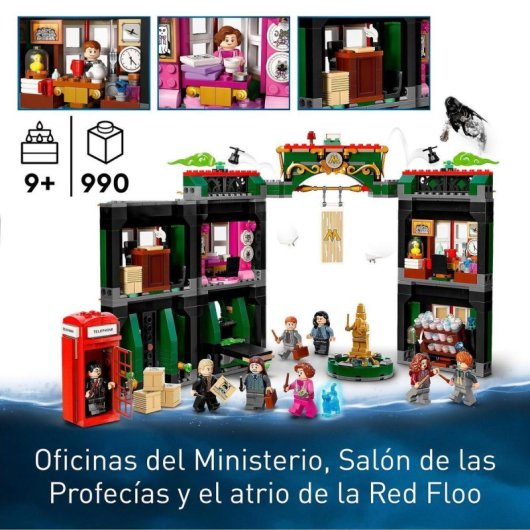 Kit de construcción LEGO® Harry Potter™ 76403 Ministerio de Magia (990 piezas)