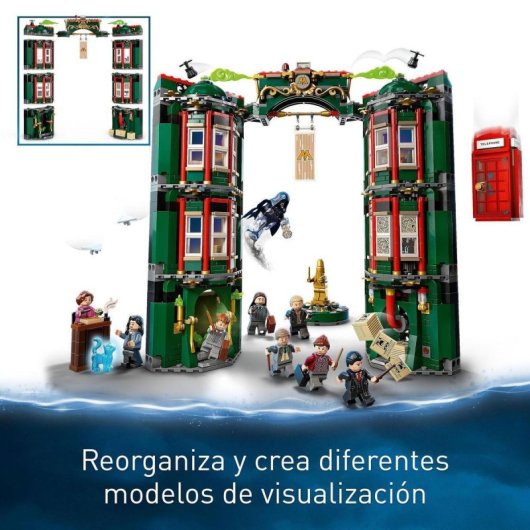 Kit de construcción LEGO® Harry Potter™ 76403 Ministerio de Magia (990 piezas)