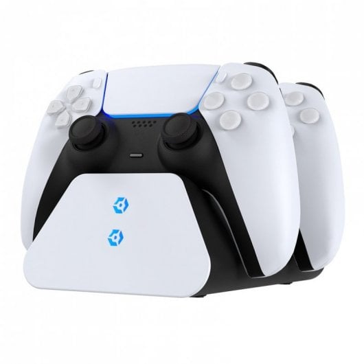 Dock de charge Gioteck pour 2 manettes Dualsense PS5 + 6 coques couleurs interchangeables