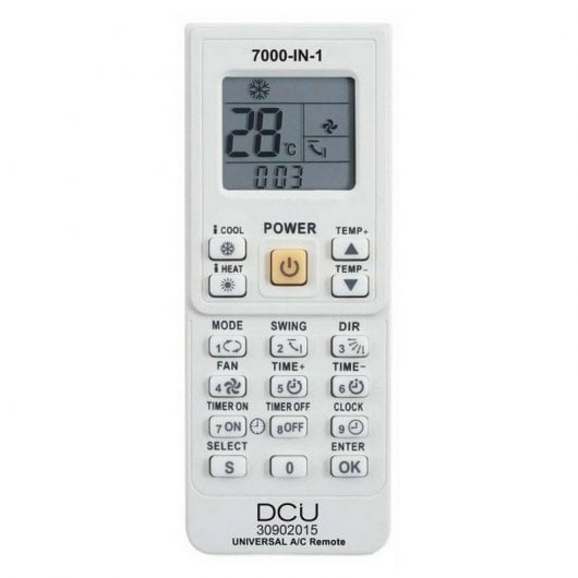 DCU Advance Tecnologic 30902015 télécommande RF sans fil TV, Tuner TV, Boitier décodeur TV Appuyez sur les boutons