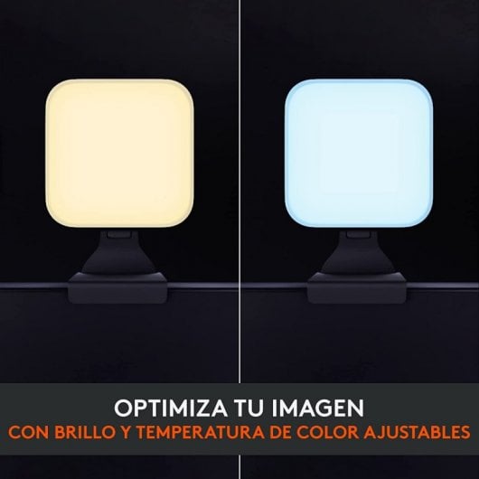 Logitech Litra Glow LED Luz Streaming Premium com TrueSoft 