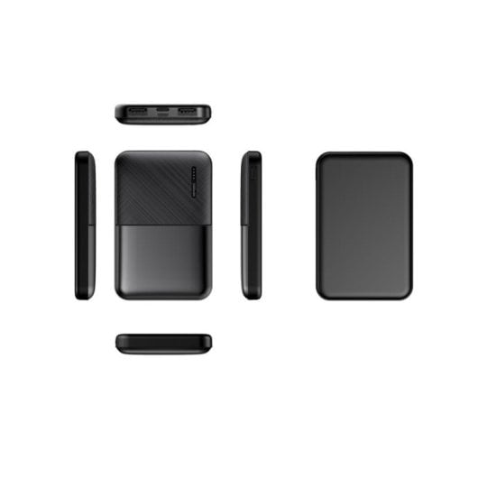 Batería externa DCU Tecnologic 34155000 5000 mAh triple puerto USB-C y USB