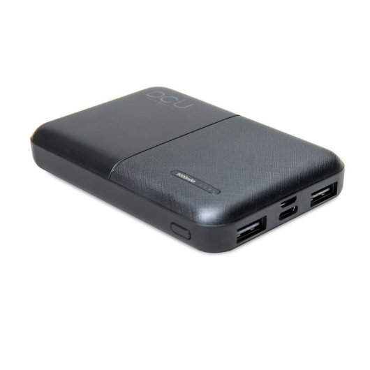 Batería externa DCU Tecnologic 34155000 5000 mAh triple puerto USB-C y USB