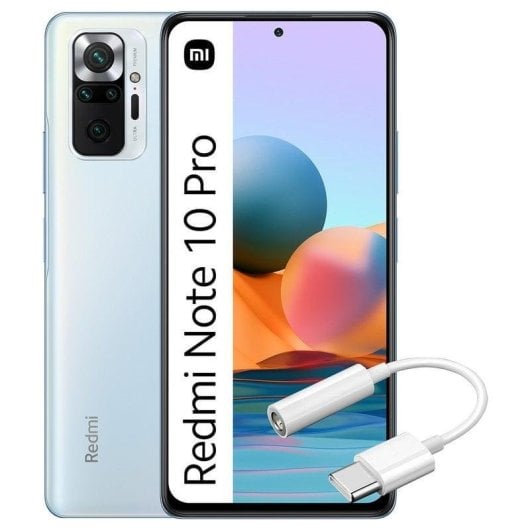 Xiaomi REDMI Note 10 Pro 4G 8GB 6.67" 128GB Azul batería 5020 mAh