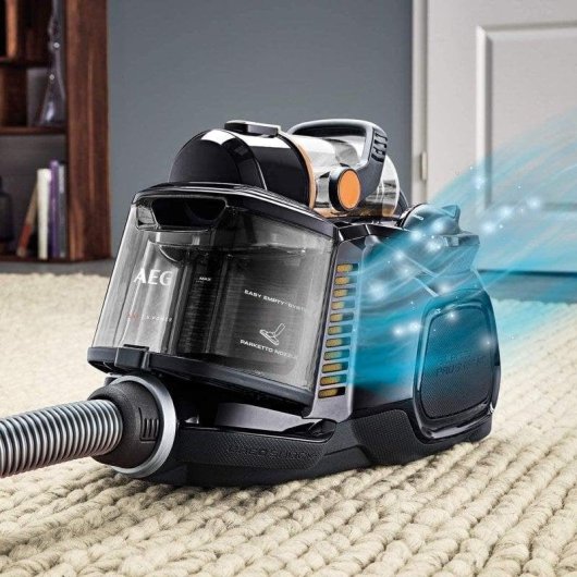 Aspiradora sin bolsa trineo AEG LX7-2-EB-P 750 W Filtro higiénico radio 9 m