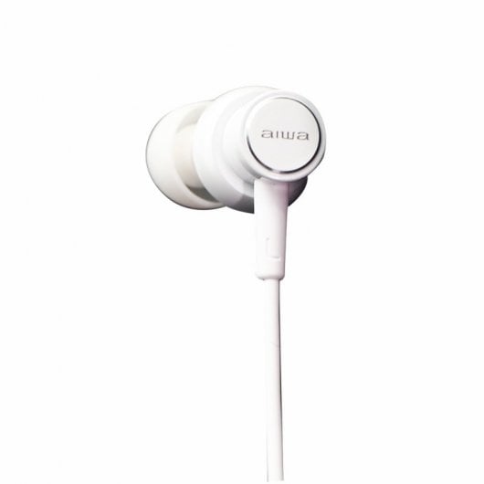 Aiwa ESTM-500BK Écouteurs intra-auriculaires blancs
