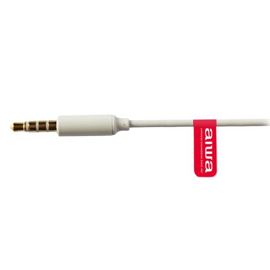 Aiwa ESTM-500BK Écouteurs intra-auriculaires blancs