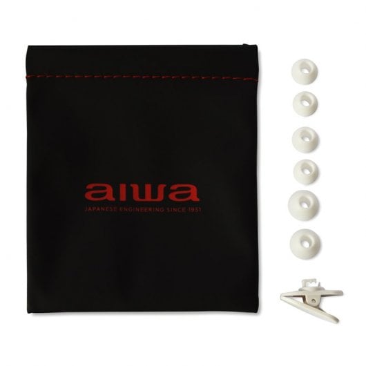 Aiwa ESTM-500BK Écouteurs intra-auriculaires blancs
