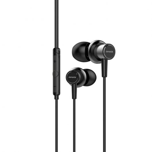 Écouteurs intra-auriculaires Aiwa ESTM-500BK Noir