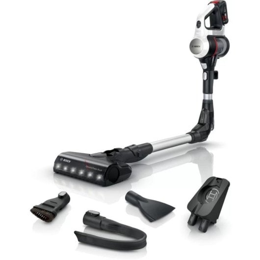 Aspirador sem Fio Bosch Unlimited 7 BBS711W 18V 40min Sem Saco Filtro Hygiene 0,3L