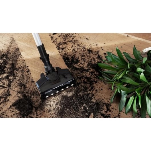 Aspirador sem Fio Bosch Unlimited 7 BBS711W 18V 40min Sem Saco Filtro Hygiene 0,3L