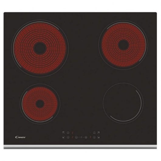 Candy CH64XB 4-Zonen-Cerankochfeld 60 cm Schwarz