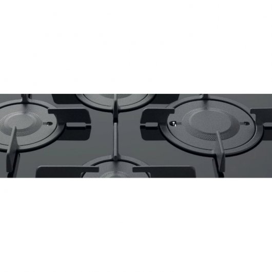 Hotpoint FTGHG 641 D/HABK Gaskochfeld 4 Zonen 60 cm Schwarz