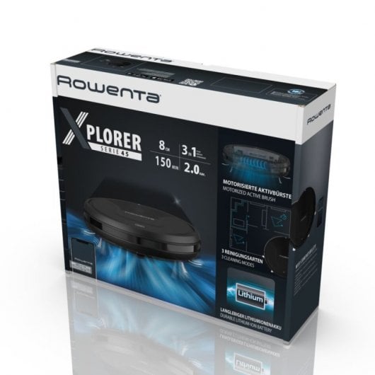 Rowenta X-Plorer Serie 45 RR8227WH Robot Aspirador Blanco