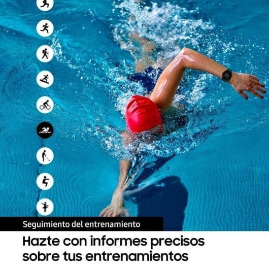 Samsung Galaxy Watch4 Bluetooth 44mm Negro Versión Internacional