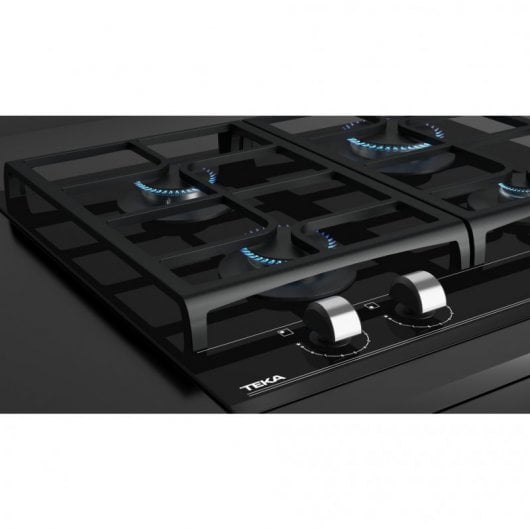 Teka GZC 64300 XB Fogão a Gás 4 Zonas 60cm Vidro Preto