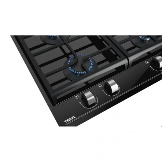 Teka GZC 64300 XB Fogão a Gás 4 Zonas 60cm Vidro Preto
