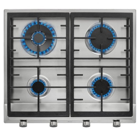 Teka EX 60.1 4G AI AL DR CI Placa de Gas 4 Zonas 58cm Acero Inoxidable
