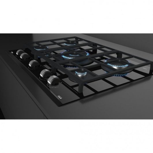 Teka GZC 75330 XBA Placa de Gas 5 Zonas 70cm Negra