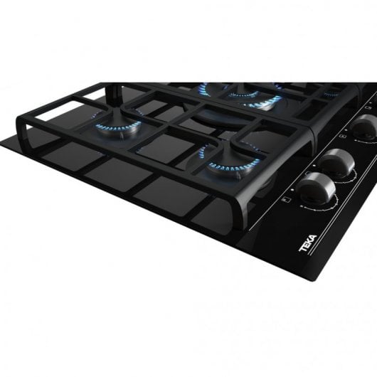 Teka GZC 75330 XBA Placa de Gas 5 Zonas 70cm Negra