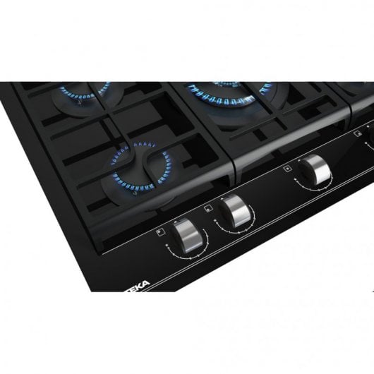 Teka GZC 75330 XBA Placa de Gas 5 Zonas 70cm Negra