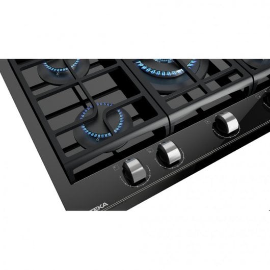 Teka GZC 75330 XBA Placa de Gas 5 Zonas 70cm Negra
