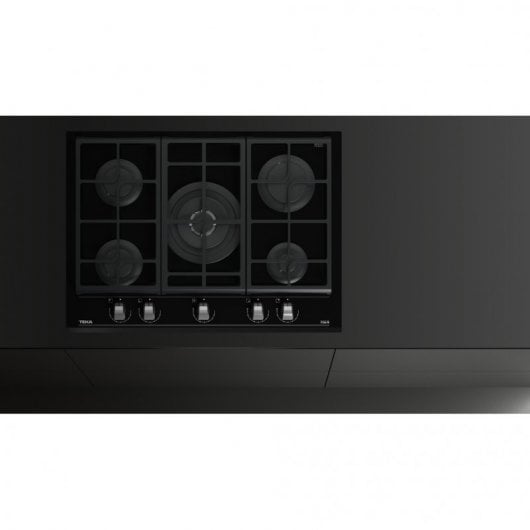 Teka GZC 75330 XBA Placa de Gas 5 Zonas 70cm Negra