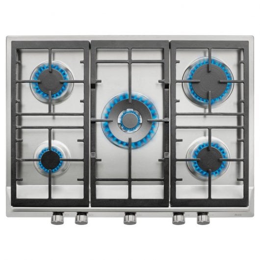 Teka EX 70.1 5G AI AL DR CI Placa de Gás 5 Zonas 68cm Aço Inoxidável